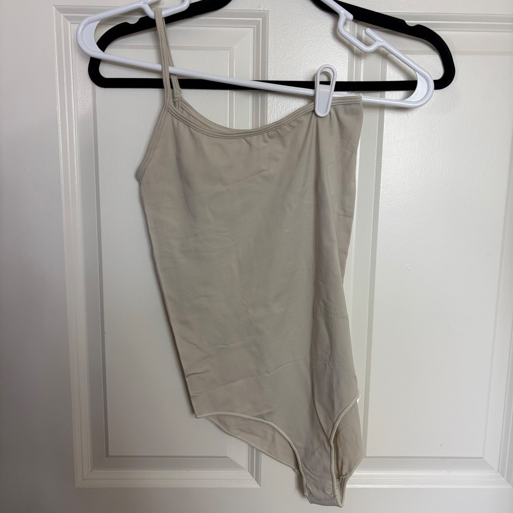 Skims Fits Everybody Cami Bodysuit Sand Beige XXS/XS Adjustable Straps